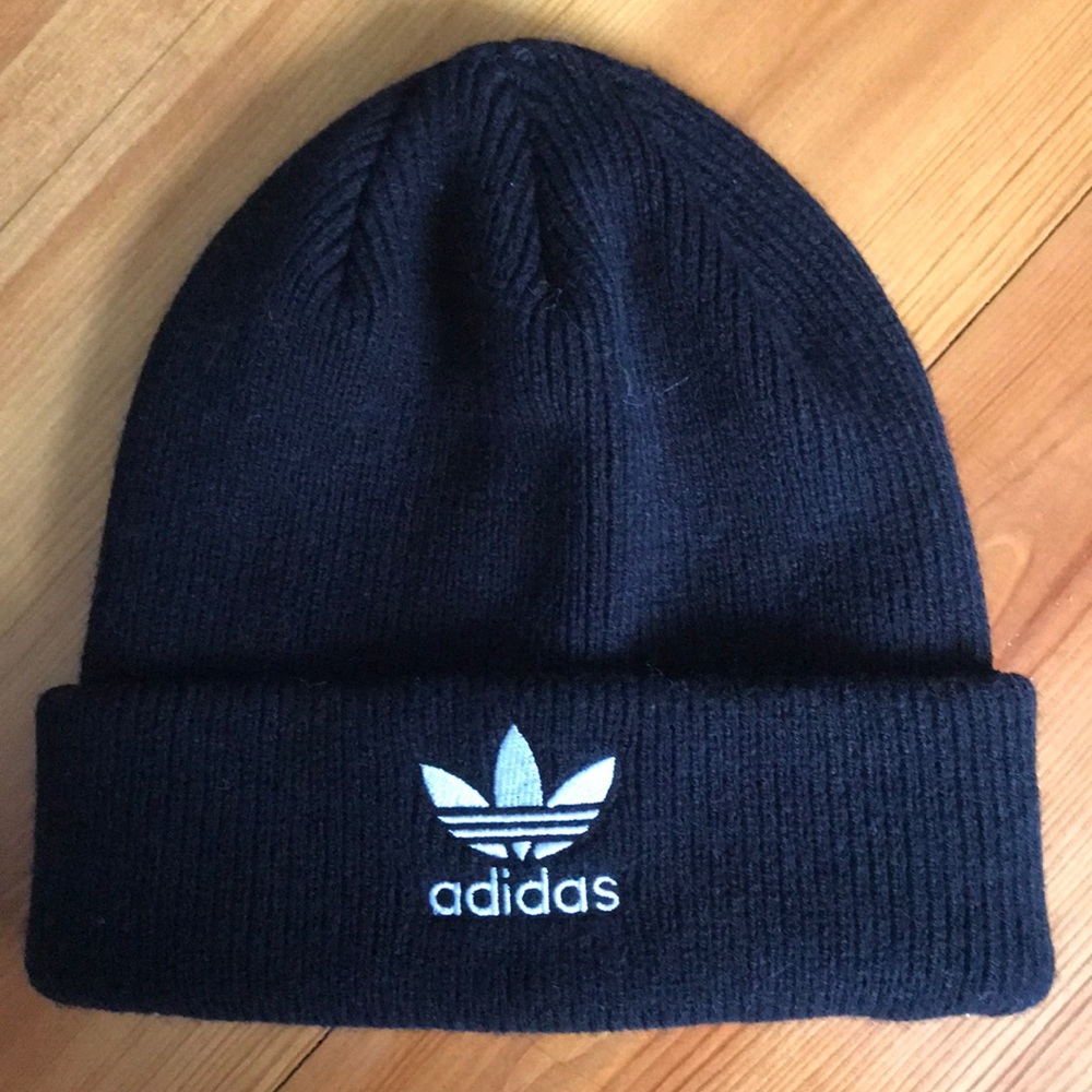 adidas logo beanie